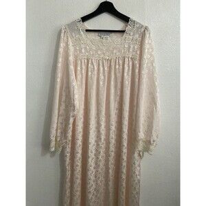 New Vintage Christian Dior Women’s Nightgown Pastel Pink M Neiman Marcus J31